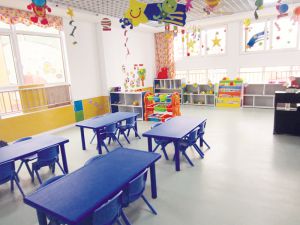 宽敞明亮幼儿教室